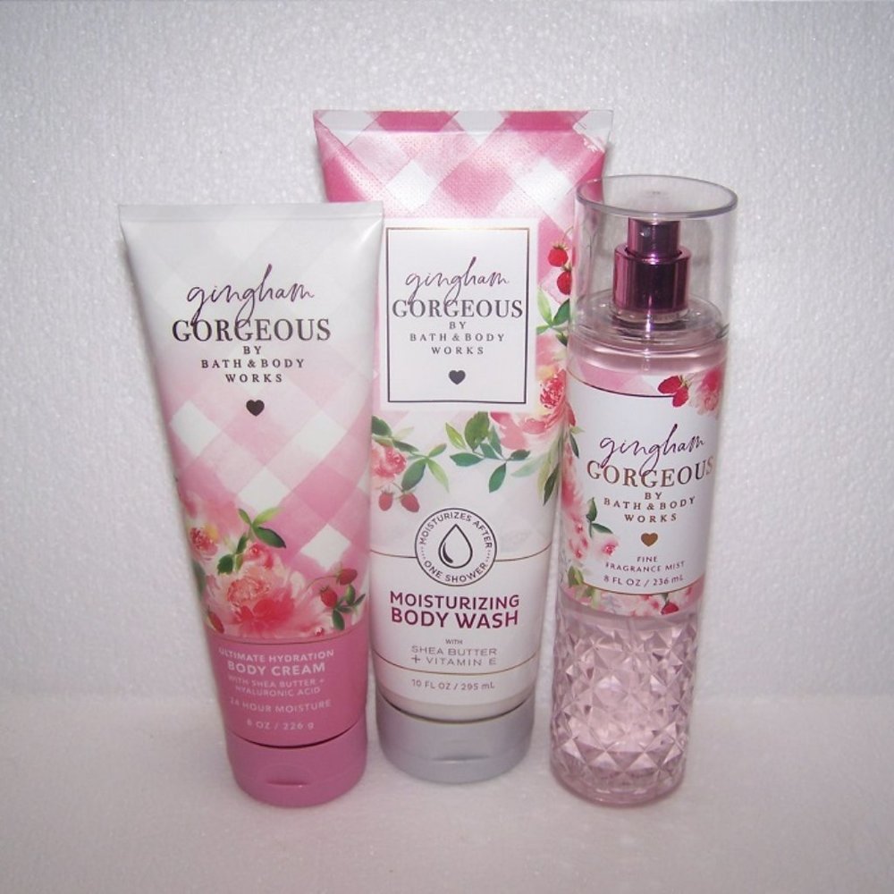Bath & Body Works Gingham Gorgeous Body Care Set